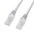 ツメが折れない LANケーブル Cat5e 7m UTP より線 ホワイト