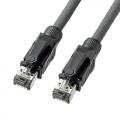 温度拡張 LANケーブル カテゴリ6A 3m STP グレー
