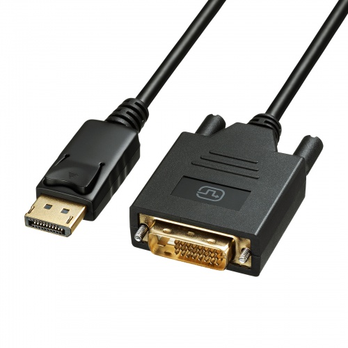 DisplayPort-DVI変換ケーブル 1m DisplayPort Ver.1.2