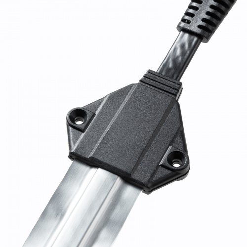 すきま用LANケーブル カテゴリ6A 44cm PoE対応 両面テープ 木ネジ取り付け