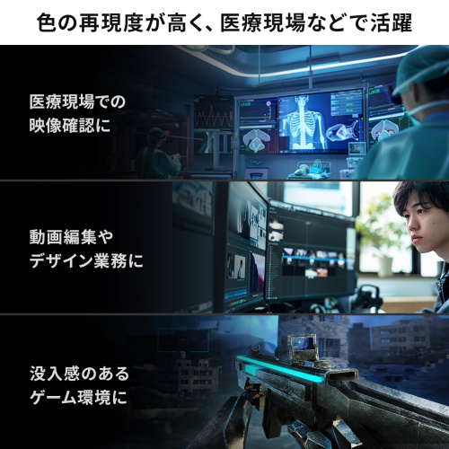 DisplayPortケーブル 2m DP ver.2.1 UHBR20 最大16K/120Hz対応 DP80 VESA認証品