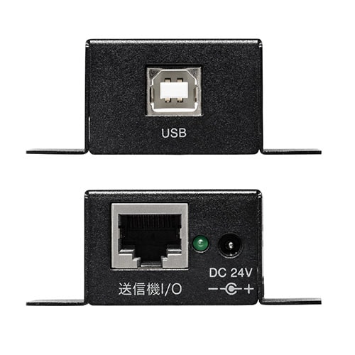 USBエクステンダー(USB延長・最大50m・USB2.0・USB2ポート・LAN