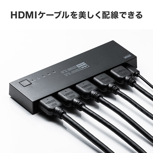 自動/手動切替可能なHDMI切替器 HDMI 2.0対応 HDMI(R)切替器(双方向タイプ) | エレコムダイレクトショップ本店