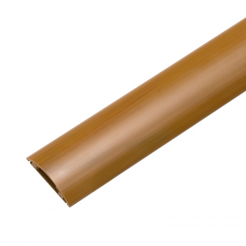 床用ケーブルモール(幅50mm・長さ1m・ライト木目)