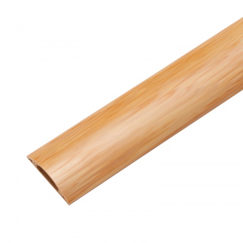 床用ケーブルモール 幅50mm 長さ1m ナチュラル木目