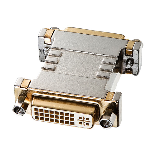 【アウトレット】DVI中継アダプタ DVIメス-メス