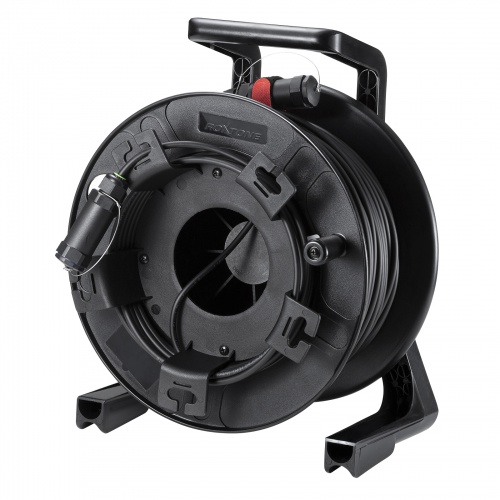 【アウトレット】光ファイバーHDMIケーブル 100m 巻き取りドラムつき 8K/60Hz 4K/120Hz対応 48Gbps