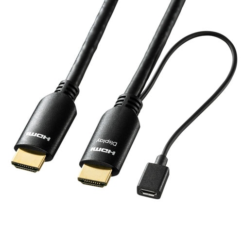 【新品】KM-HD20-APR150L HDMIアクティブケーブル 15m Amazon | サンワサプライ HDMIアクティブケーブル 4K/60Hz対応