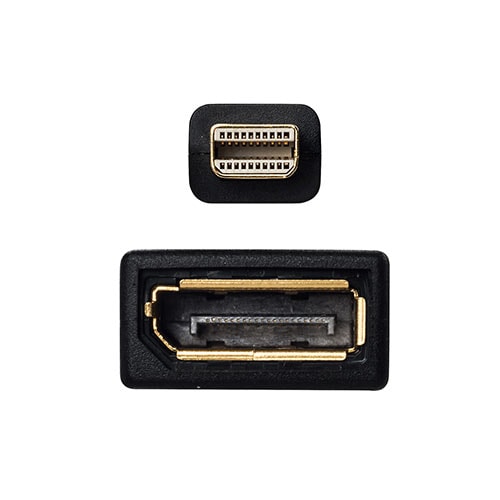 Mini DisplayPort-DisplayPort変換アダプタケーブル(15cm・4K/60Hz対応 ...