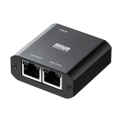 スイッチングハブ LANハブ ギガビット 3ポート USB給電 アルミ筐体