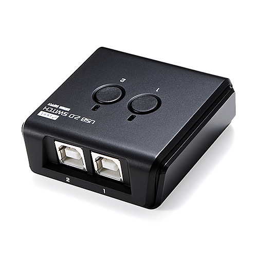 USB切替器 パソコン2台 USB機器1台用 USB2.0 手動切り替え/400-SW020