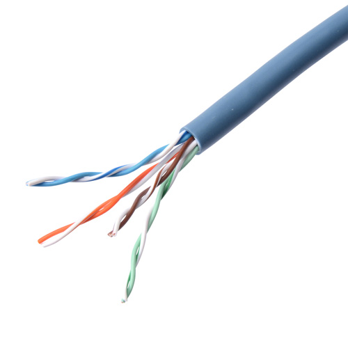 【アウトレット】カテゴリ5eUTP単線ケーブルのみ(300m・ブルー)