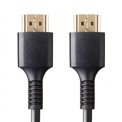 【アウトレット】ウルトラハイスピードHDMIケーブル スリムタイプ 2m 8K/60Hz Dynamic HDR対応 48Gbps UltraHighSpeed認証品