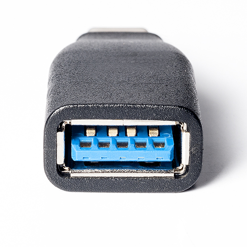 USB A-USB Type-C変換アダプター USB3.1 Gen1対応/500-USB036/500