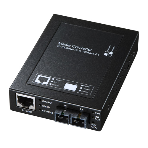 光メディアコンバータ(10BASE-T/100BASE-TX-100BASE-FX)/YLANKEC202C10/LAN-EC202C10【ケーブルのネット通販専門店  ケーブル市場】