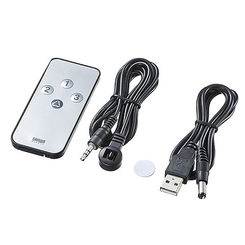 HDMIセレクター(4K対応・3入力1出力・リモコン付・PS4対応・自動切り替えなし・電源不要・USB給電ケーブル付)