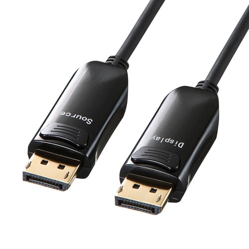 DIsplayPort光ファイバケーブル 15m KC-DPFB150 光ファイバー DisplayPortケーブル 15m 4K/60Hz対応/KC-DPFB150/KC