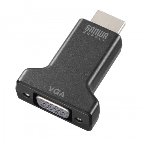 【アウトレット】HDMI-VGA変換アダプタ オーディオ出力付き