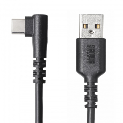 USB 2.0 Type-Cケーブル(C-A・L型・2m)