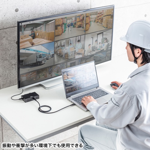 産業用 USB Type-Cケーブル 2m USB 20Gbps USB PD 240W対応 抜け止め シングルスクリューロック