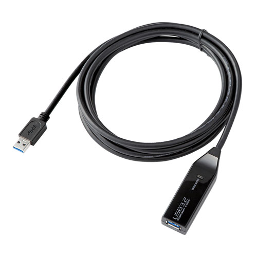 USBアクティブリピーターケーブル 3m USB 3.2 延長ケーブル