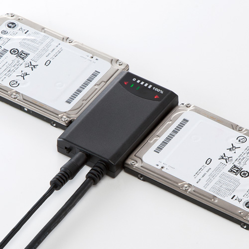 SATA - USB3.0変換ケーブル(HDDコピー機能付き)