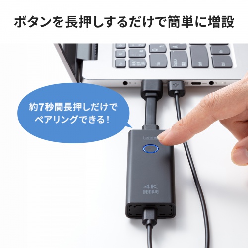 【アウトレット】ワイヤレスHDMIエクステンダー 送受信機セット HDMI接続 送信機2台 最大15m 収納ボックス付属
