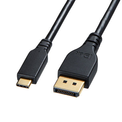 USB Type-C-DisplayPort変換ケーブル 3m 双方向タイプ