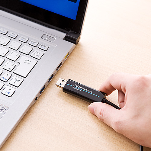 【アウトレット】USB3.0リンクケーブル Windows Mac両対応 USB Aコネクタ ドラッグ&ドロップ操作でデータ移行
