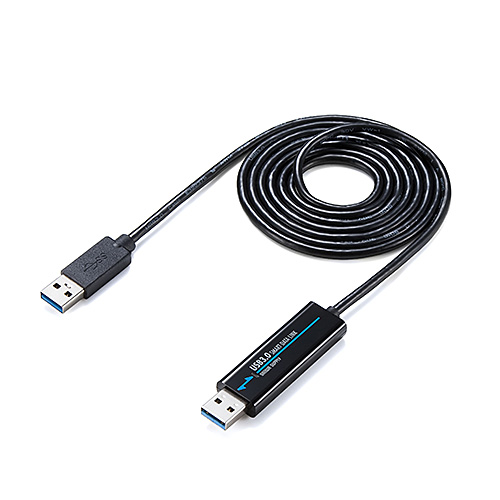 【アウトレット】USB3.0リンクケーブル Windows Mac両対応 USB Aコネクタ ドラッグ&ドロップ操作でデータ移行