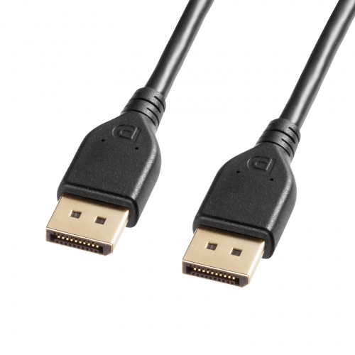【アウトレット】DisplayPortケーブル 1m DP ver.2.1 最大16K/60Hz対応 DP40