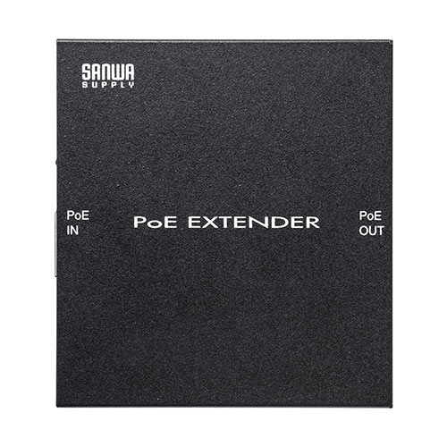 【アウトレット】PoEエクステンダー PoE+ 受電・給電対応 ギガビット ファンレス LAN延長