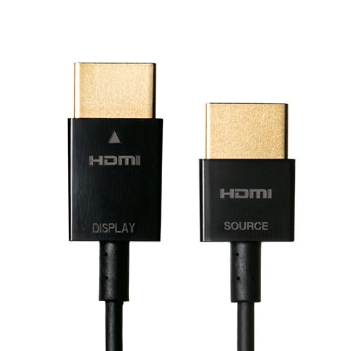 【アウトレット】スリムHDMIケーブル 5m 直径2.8mm HDMI Ver1.4 ブラック