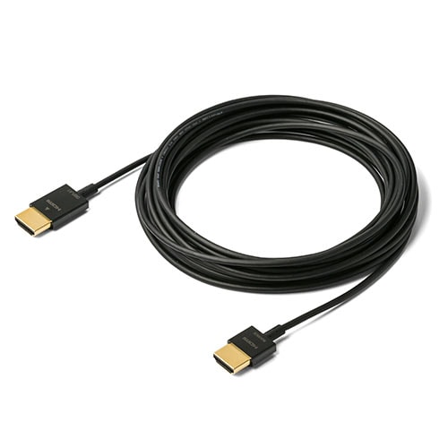 【アウトレット】スリムHDMIケーブル 5m 直径2.8mm HDMI Ver1.4 ブラック