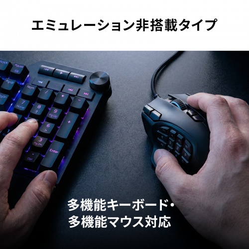 HDMIパソコン切替器 デュアルディスプレイ 2画面同時出力 4K対応 エミュレーション非搭載 2:1