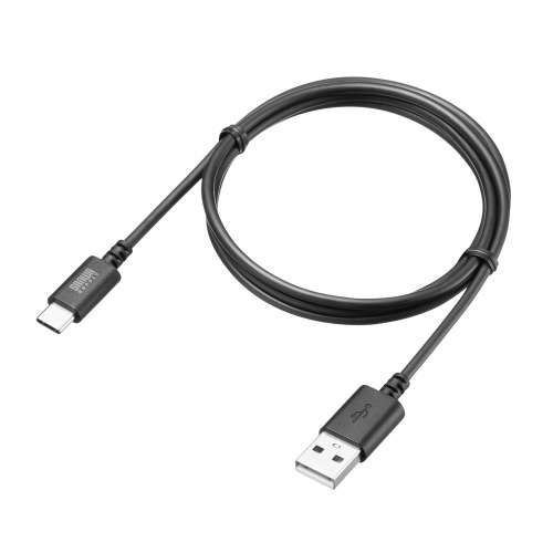 【アウトレット】USB Type-Cケーブル 1m USB2.0 USB A USB Type-C コネクタ USB-IF認証品 ブラック