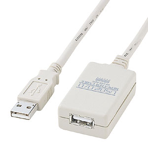 【アウトレット】USB2.0リピーターケーブル(5m)