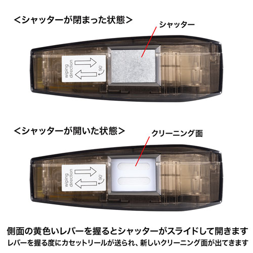 光ファイバーコネクタクリーナー