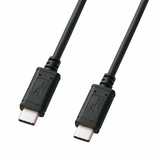 【アウトレット】USB Type-Cケーブル 2m USB 2.0 ブラック