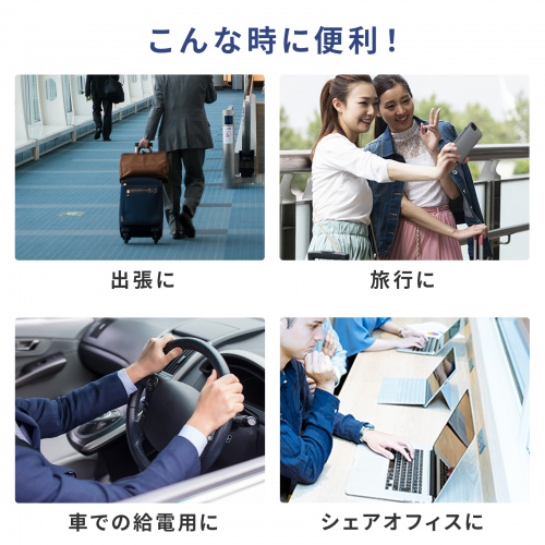 USB Type-C Lightning変換アダプタ PD60W USB2.0 MFi認証品 ストラップ付き ホワイト
