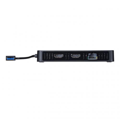 USB3.1-HDMIディスプレイアダプタ(4K対応・ 2出力・LAN-ポート付き