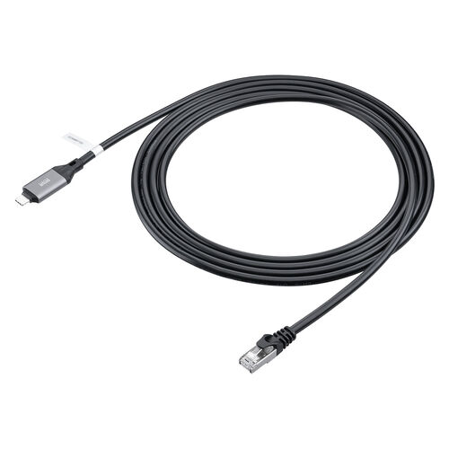 【アウトレット】USB Type-C LAN変換ケーブル 3m カテゴリ6 ギガビット接続 MACアドレスパススルー対応