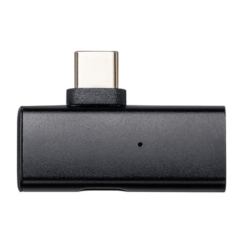 【アウトレット】USB A to USB-C 変換アダプタ L字型 充電対応 USB PD100W USB 10Gbps ブラック