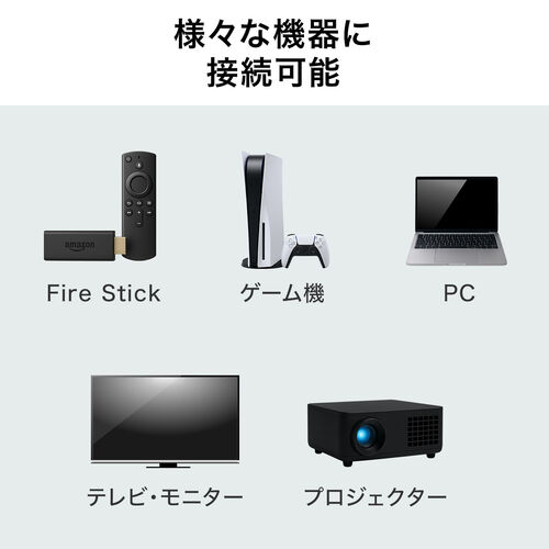 HDMI変換アダプタ L型 上向き 4K/60Hz ARC対応 18Gbps ブラック