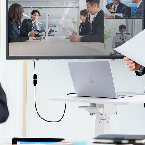 HDMI延長ケーブル 1m ウルトラハイスピード 8K/60Hz 4K/120Hz 48Gbps eARC対応 ブラック