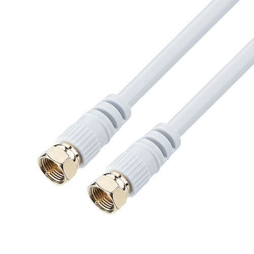 【アウトレット】アンテナ分配器 2分配 ケーブル一体型 長さ0.5m 4K/8K対応 BS CS 地デジ CATV対応