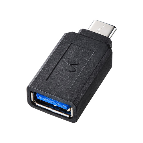 Type-C USB A変換アダプタ(ブラック)