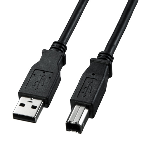 USB2.0ケーブル(5m・ブラック)