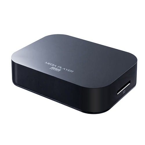 【アウトレット】メディアプレーヤー(SDカード/USBメモリ対応・動画/音楽/写真再生・HDMI/VGA/コンポジット/コンポーネント出力対応・テレビ再生)
