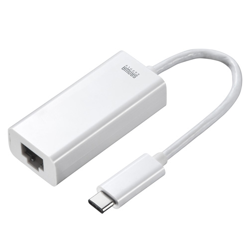 【アウトレット】USB Type-Cコネクタ-LANアダプタ(Mac用)